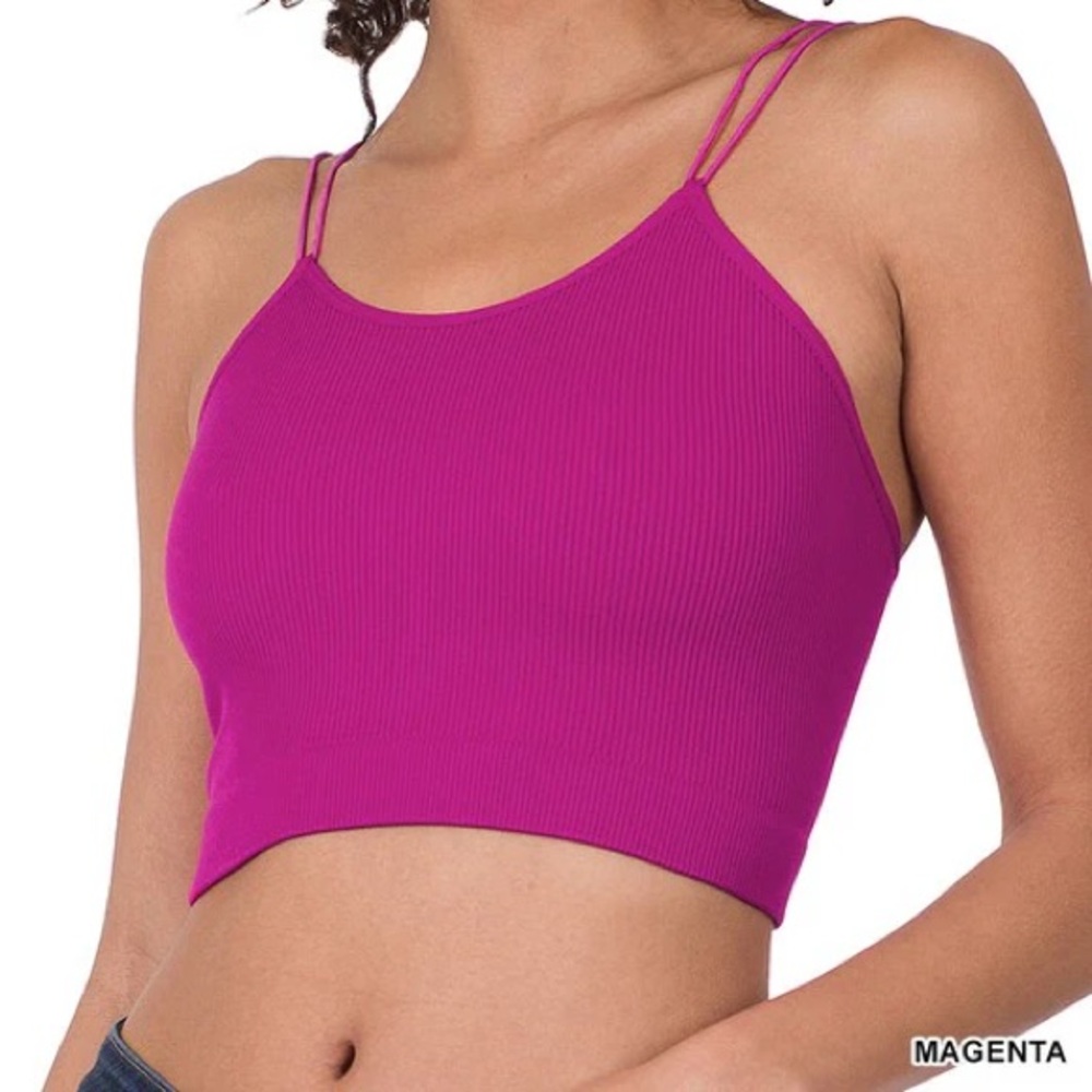 This is Better Ribbed Brami - Magenta